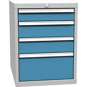 Dílenský stůl KOVOS Stolový kontejner DPP 02B [modrá]