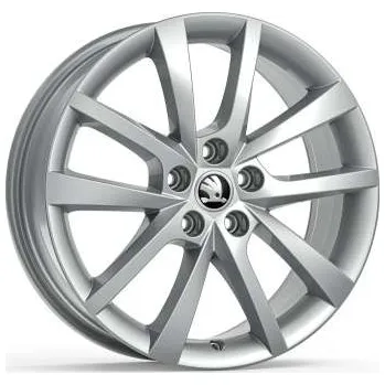 Disk Škoda Kodiaq I: 19" disk z lehké slitiny Elbrus - stříbrný