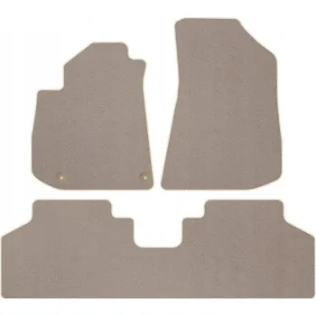 autokoberec Koberce Edecor velurové 3 ks