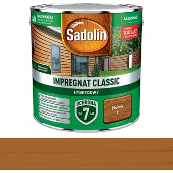 Vrták Impregnace na dřevo Sadolin Classic hybridní vzorek Borovice 100ml