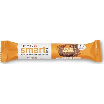PHD Nutrition Limited PHD Nutrition Smart Bar 64 g Příchuť: salted caramel