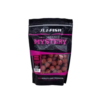 Boilies JetFish Jet Fish Mystery boilie JAHODA MORUŠE NEW 24mm 3kg
