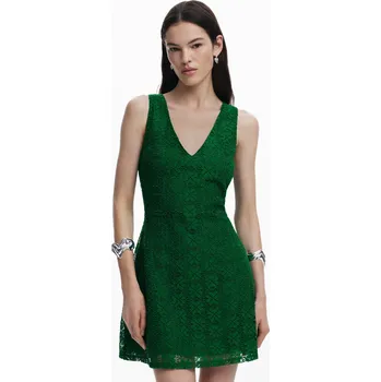 Dámské šaty Dámské letní šaty DESIGUAL 25SWVW53 4007 VEST BUDAPEST Velikost: L