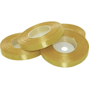 Dárková taška ALIGA stuha 12/32m -59 zlatá sv. /4/ ,balení 4 ks 545227