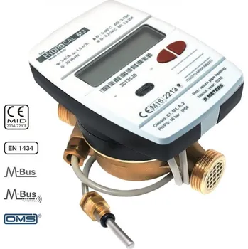 vodoměr měřič tepla B Meters Hydrocal M4 KMT 15 DN15 mechanický 0,6 m3/h, 90°C