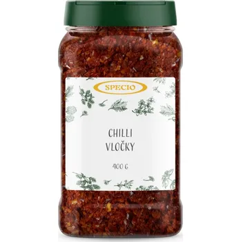 Koření SPECIO Chilli vločky 400g - dóza