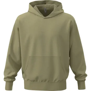 pracovní mikina Next Level Apparel Mikina s kapucí N 9307, těžká oversize, unisex COT089307w0501-light olive S Olivová světlá