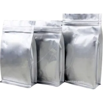 Sáček na potraviny HORTI Uzavíratelný hliníkový ZIP sáček s plochým dnem Rozměry: 160x260mm