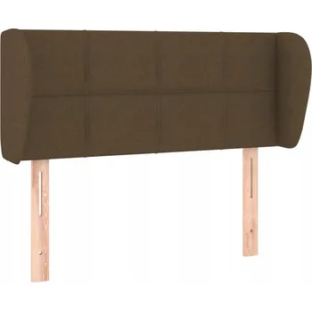 Čelo postele Uszak 93x23x78/88 cm, tmavě hnědá