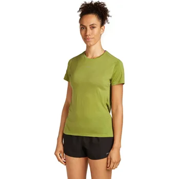 Dámské tričko Dámské merino tričko s krátkým rukávem ICEBREAKER Wmns 125 Cool-Lite Speed SS Tee, Olive velikost: XS