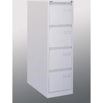 Kartotéka BISLEY Kartotéka A4 - kovová kartotéka čtyřzásuvková Bisley IPCCA14 [Azure (bp5), strukturovaný lak]