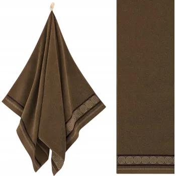 Ručník Osuška Zwoltex hnědá 70x140 cm bavlna egyptská 450 GSM