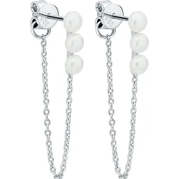 Náušnice GAURA PEARLS SK23482E-W