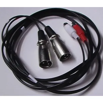 Audio kabel Cinch-XLR 1m Cinch-XLR 1m