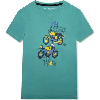 Chlapecké tričko - Wolf S2401, zelená Barva: Zelená, Velikost: 110