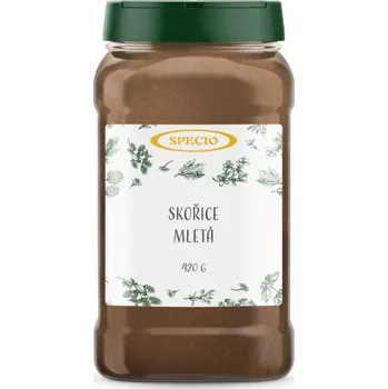 Koření SPECIO Skořice mletá 420g - dóza