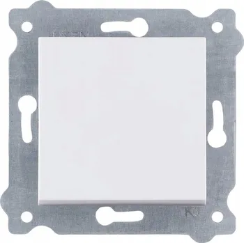 vypínač EXEN Jednopólový spínač 1-násobný vypínač světla Kontakt Bílý 200/01E