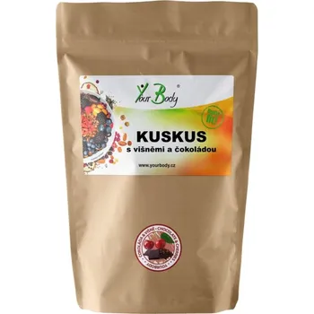 YOURBODY Kuskus s višněmi a čokoládou 250g