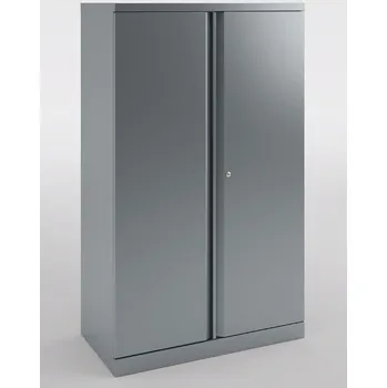 Šatní skříň BISLEY Dvoudveřová skříň Bisley Essentials YECB0815/3S, Prussian (bp7), strukturovaný lak