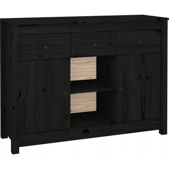 Komoda Skříň Zakito Home 75 x 65,5 x 40 cm černá