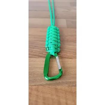 Lany LIMITKA Paracord klíčenka - zelená (limitka - zelená)