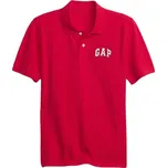 Dětské tričko GAP LOGO PIQUE POLO XL Červená, Bílá