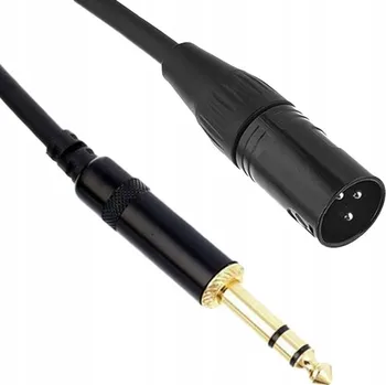 Audio kabel Kabel XLR - jack 6,3 mm PRO Snake TPA 1003 MJ 0,3 m (0,3 metru)