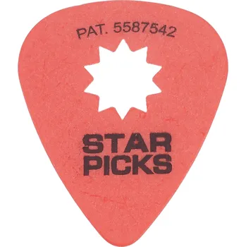 Trsátko Star Picks 0.50 mm Red + prodloužená záruka 3 roky