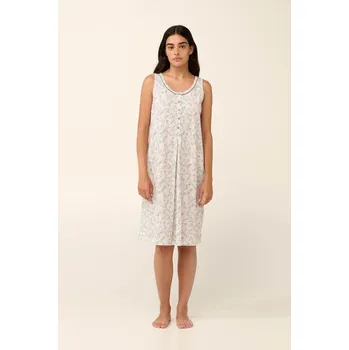 Dámská noční košile Vamp Bavlněná kojící a těhotenská noční košile se sklady 22243