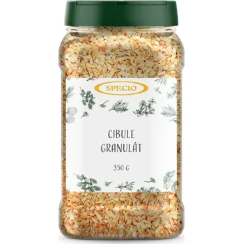 Koření SPECIO Cibule granulát 3x3 350g - dóza