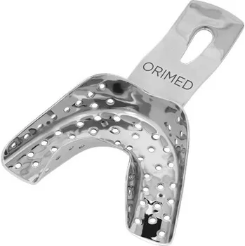 Příbor Orimed Otiskovací perforovaná lžíce plná bez okraje - dolní - velikost 2