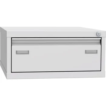 Kartotéka KOVOS Kartotéka jednozásuvková pro formát A5 KAR-52-C [modrá]