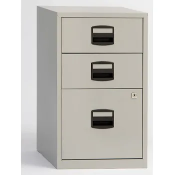 Kartotéka BISLEY Kartotéka kovová Bisley PFA3, Vyberte barvu / kombinaci: žlutá (bp2, RAL 1018), strukturovaný lak