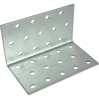 Tesařské kování KM6 Úhelník montážní 60x60x100x2mm certifikát CE