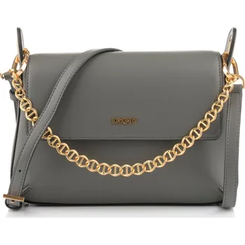 Kabelka KABELKA DKNY BELEN FLAP CROSSBODY DARK GREY
