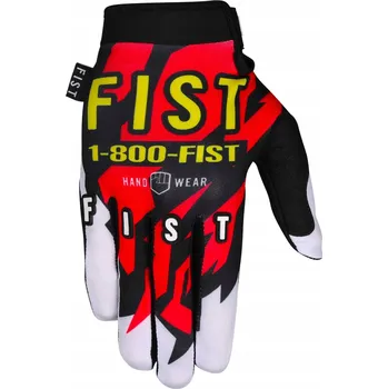 Cyklistické rukavice Cyklistické rukavice FIST Glove 90s Red S, červené