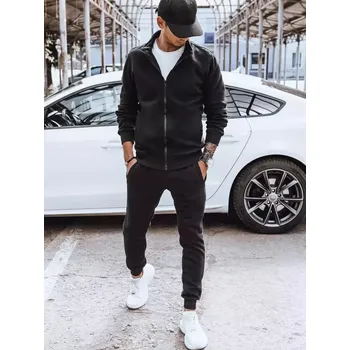 Černá tepláková souprava bez kapuce AX0607 Velikost: M