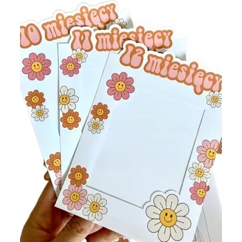 Girlanda na fotografie, fotorámečky 12 ks HIPPIE