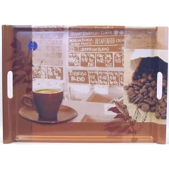 Easy Life, Itálie EL - Plastový servírovací tác Coffee - 52 x 37 cm