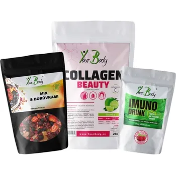 Dárkový potravinový koš Balíček Zdraví a krása