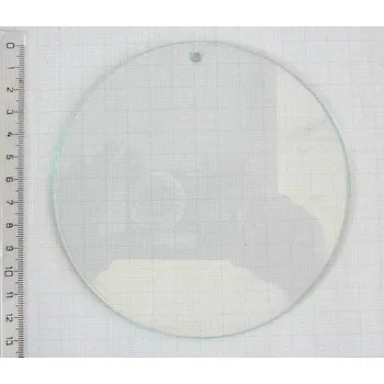 Sklíčko pro malování na sklo - KRUH prům. 130 mm bez dírky