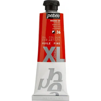Olejová barva Olejová barva Pébéo Studio XL - 36 Vivid Red Objem: 200 ml