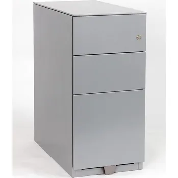 Kartotéka BISLEY Stolový kontejner mobilní úzký NW352M7SSF (2 modely) [béžová (av8, RAL 1015), strukturovaný lak]