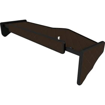 Polička dlouhá se šuplíkem Scania R 2010-2016, hnědá koženka