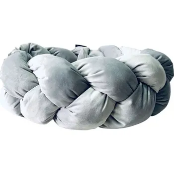 Pelíšek pro psa BiBi BEDS Pletený pelíšek Barva: Šedá, Velikost: S