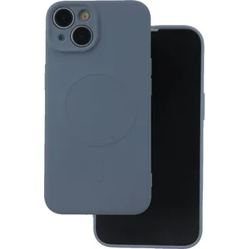 Beweare MAG silikonový obal na Samsung Galaxy A15 4G / A15 5G - světle modrý