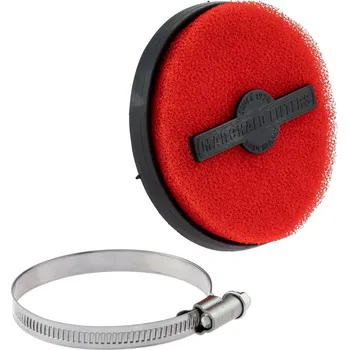 Filtr pro motocykl SIP Vzduchový filtr Double Layer 40mm ⌀ 65 - červený 40233005