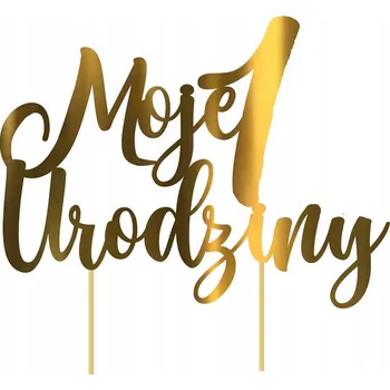 Obraz Topper na první narozeniny MOJE 1. NAROZENINY