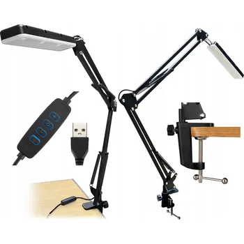 Lampička Stolní lampička MediaTech FLEX LAMP MT224 3 barvy světla, 10 úrovní jasu, 360°