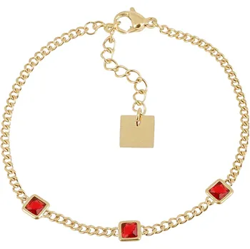 Náramek ZAG BIJOUX SBS25426-01RED